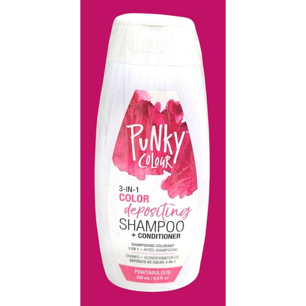 Punky Colour Pinktabulous 3-In-1 Color Depositing Shampoo & Conditioner 8.5 fl o